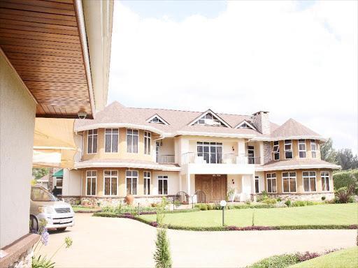 CS Mithika Linturi's Runda home. IMAGE: COURTESY
